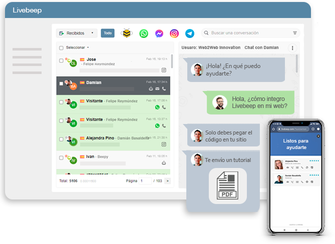 Livebeep CRM